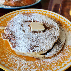 Image of pancake brekkie from Sweet Hazel