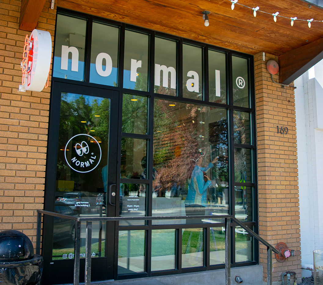 Entrance of Normal Ice Cream in Salt Lake City
